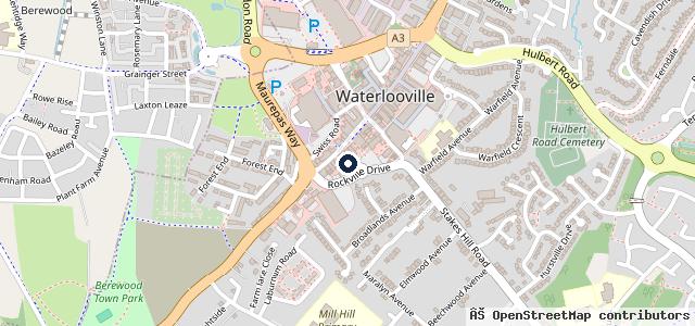 Map showing the location of M T's M O T's