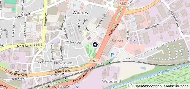 Map showing the location of MVR Autos