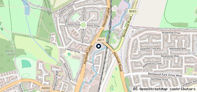 Map showing the location of Nigel Betteridge