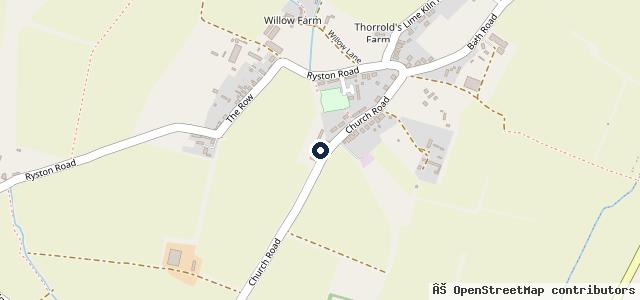 Map showing the location of PC & AT Hudson