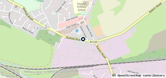 Map showing the location of Pauls Autos and Recovery The Old Garage