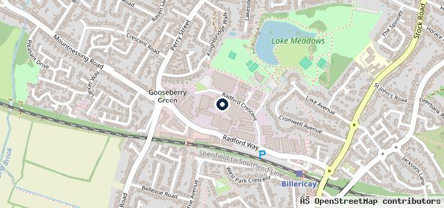 Map showing the location of Philip J Bird Autoservices