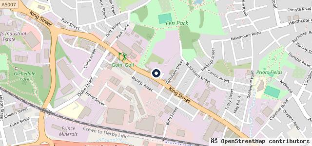 Map showing the location of Phoenix Autos