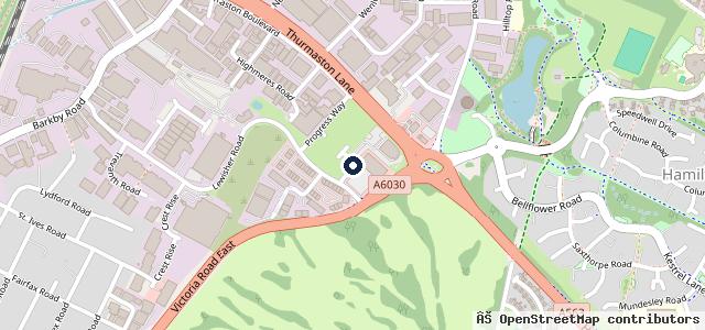 Map showing the location of Porsche Centre Leicester | Leicester