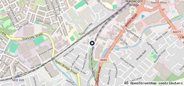 Map showing the location of PowerStart Diagnostics ltd