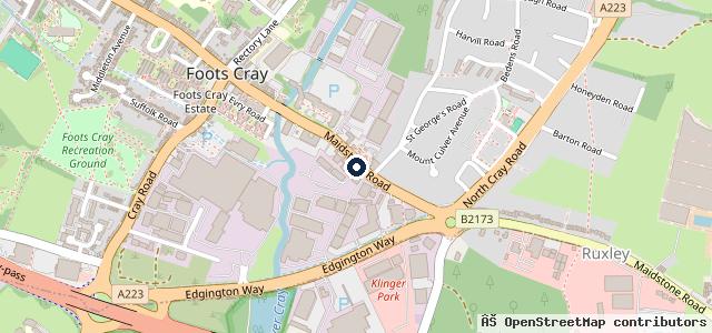 Map showing the location of R&R Automotive Limited