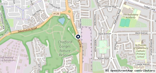 Map showing the location of Teesside Live