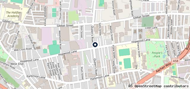 Map showing the location of Flatshift MotorWorks & Recovery LTD