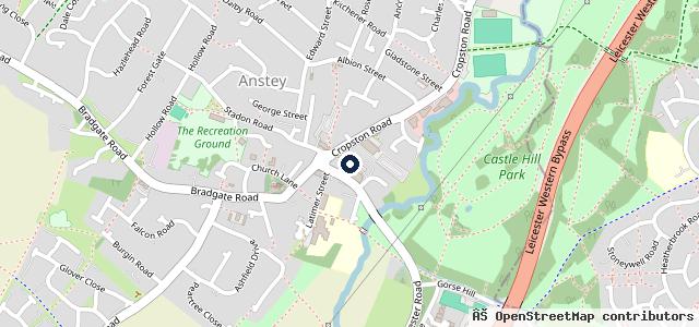 Map showing the location of Richard E Smith Garage Services
