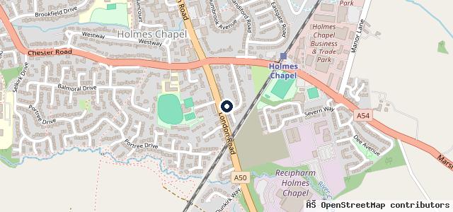 Map showing the location of S & R Motor Services Ltd