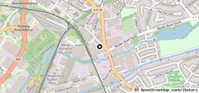 Map showing the location of Eurorepar Car Service UK