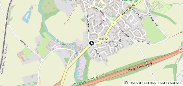 Map showing the location of South Devon Auto Repairs Ltd