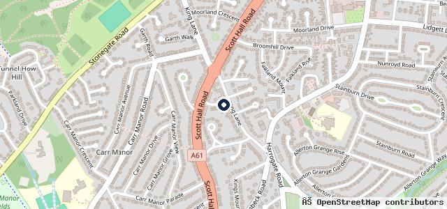 Map showing the location of Stable Garage (Leeds) Ltd,