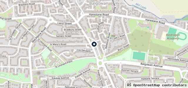Map showing the location of Strathcars