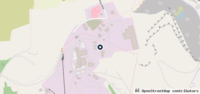 Map showing the location of Swain's Centre