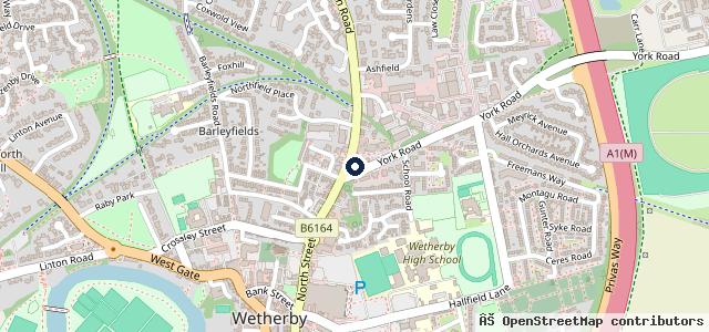 Map showing the location of Morrisons Petrol Station