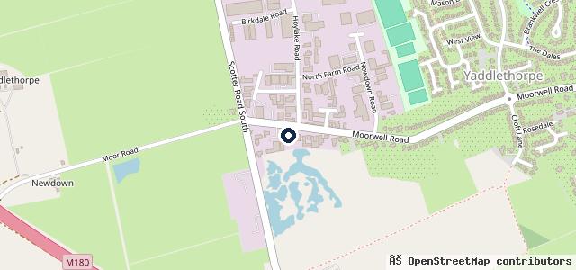 Map showing the location of Trevor Husband Motors