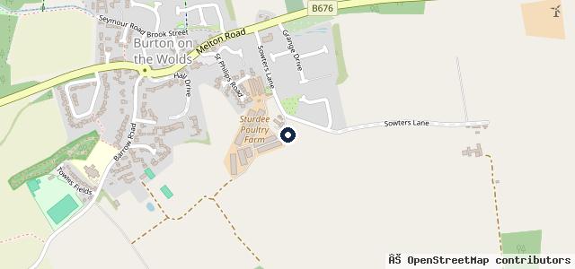 Map showing the location of Turvy Motors Ltd