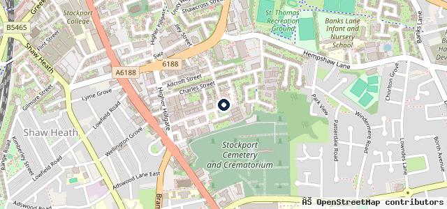 Map showing the location of Vehicle Electrical Repairs