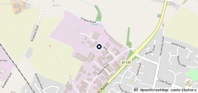 Map showing the location of Kelly Clarke Motor Services Ltd