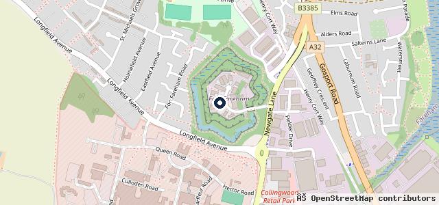 Map showing the location of Motor Medics | Fareham