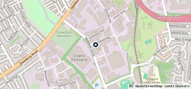 Map showing the location of Comm-Ply – Leeds