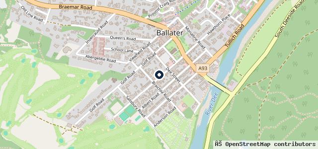 Map showing the location of Victoria Garage