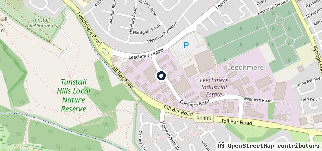 Map showing the location of D & S Motors