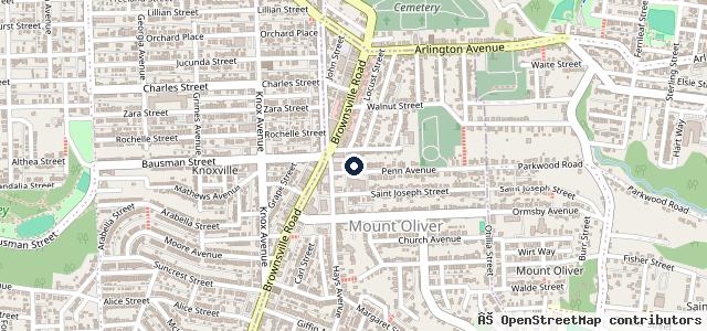Map showing the location of Beckman Motors