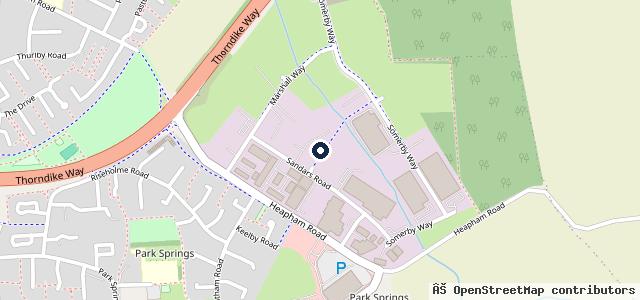 Map showing the location of R and A Scott Auto Services Ltd.