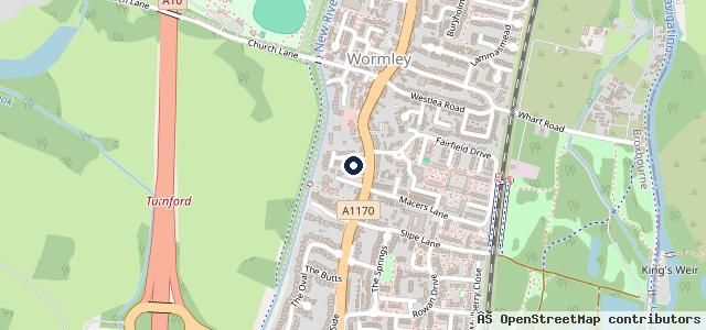Map showing the location of Manor Mot