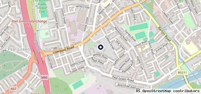 Map showing the location of A&K Auto Repairs & M.O.T. Centre Ltd