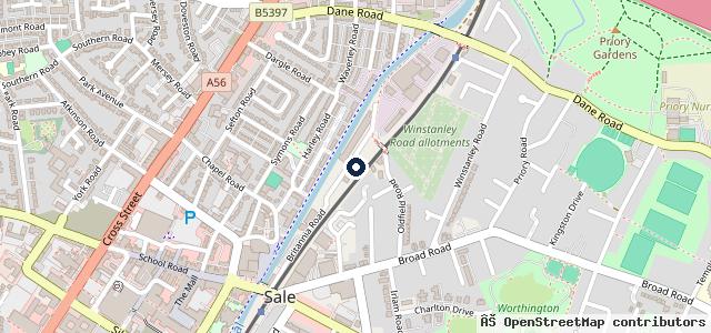 Map showing the location of Autotech