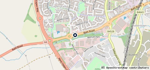 Map showing the location of Blade Group Honda