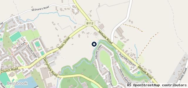 Map showing the location of Vauxhall C R Morrow Newry