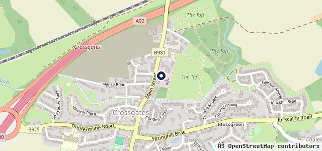 Map showing the location of Bridgeway Autopoint