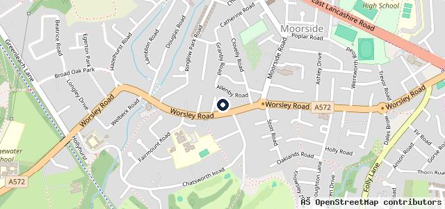 Map showing the location of Broadoak Auto Service Ltd.