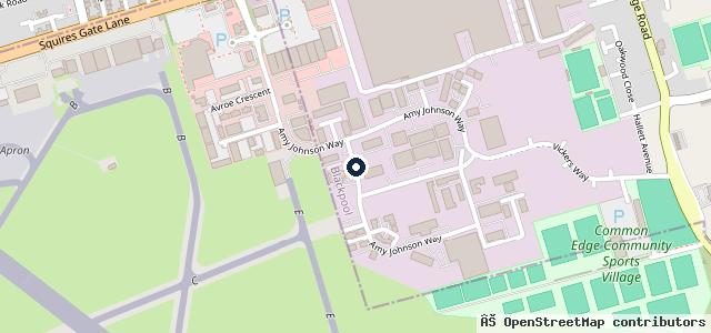 Map showing the location of Chorley Group Blackpool Nissan