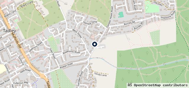 Map showing the location of Des Helyar Motorcycles