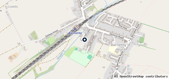 Map showing the location of D. Vessey & Co