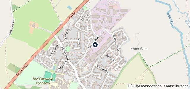 Map showing the location of Dean Tyre & Exhaust Services Ltd