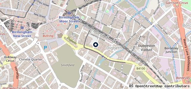 Map showing the location of Direct MOT Centre Ltd