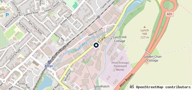 Map showing the location of Nick Chandler Motor Engineer