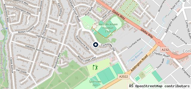 Map showing the location of E. J. Balaam & Son Limited - Balaam Ford West Wickham