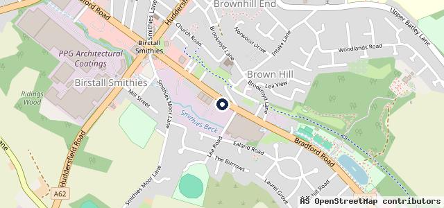 Map showing the location of Elite Accident Repair Centre Ltd