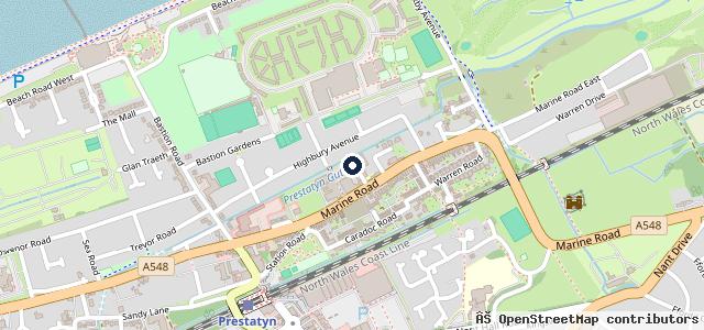 Map showing the location of Spencer Rob