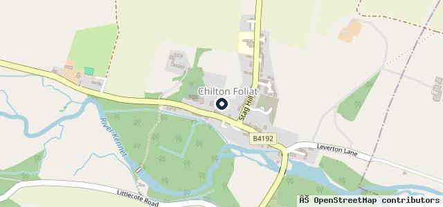 Map showing the location of Stag Garage