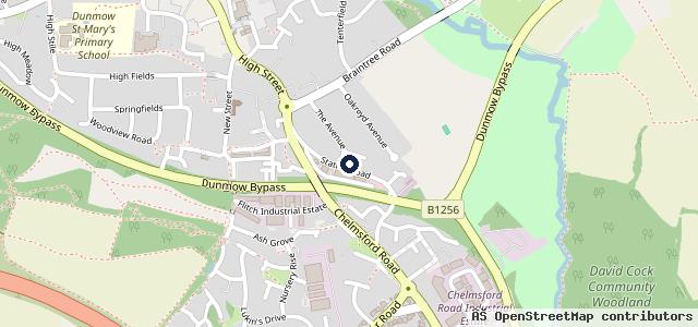 Map showing the location of Station Road Garage | Chipping Campden