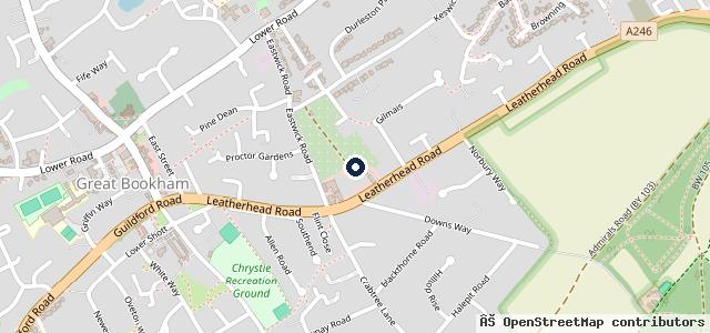 Map showing the location of Steve Jordan Motorcycles