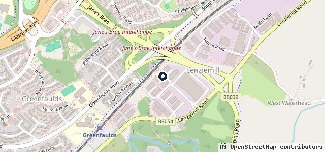 Map showing the location of Tadstar